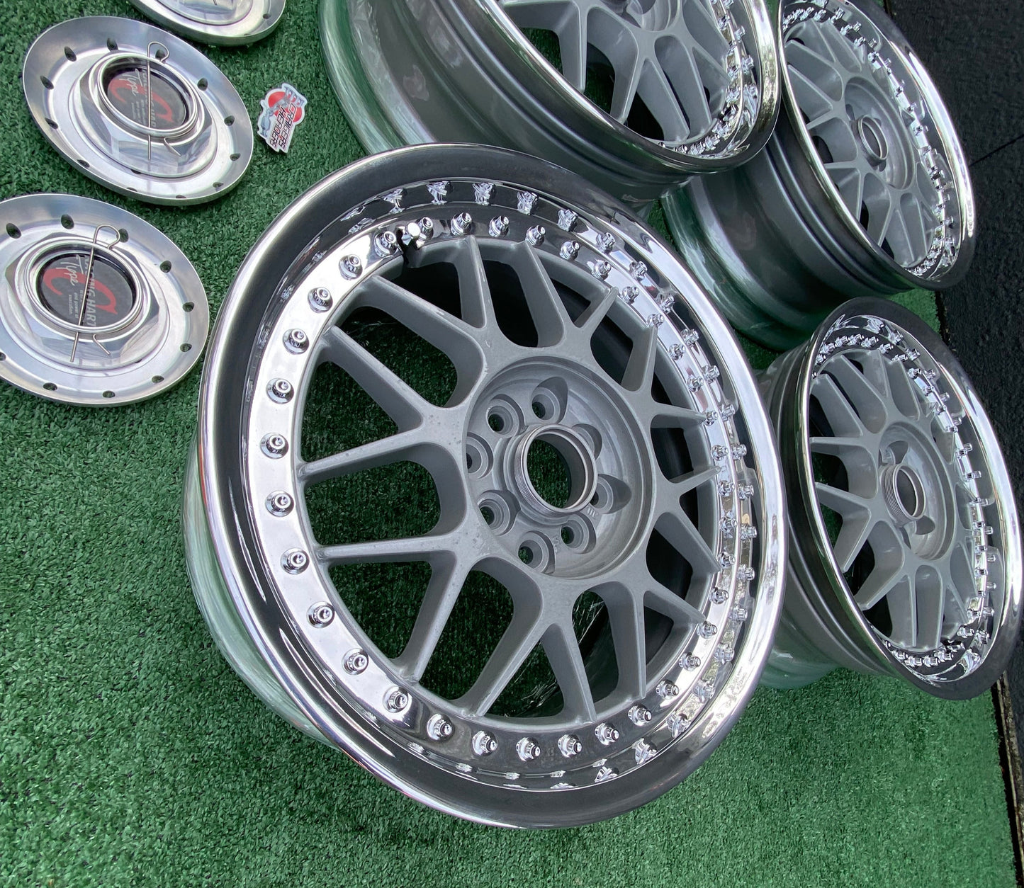 Racing Hart Type C’s - 4x100 & 4x114 - 16X7" +38 Offset
