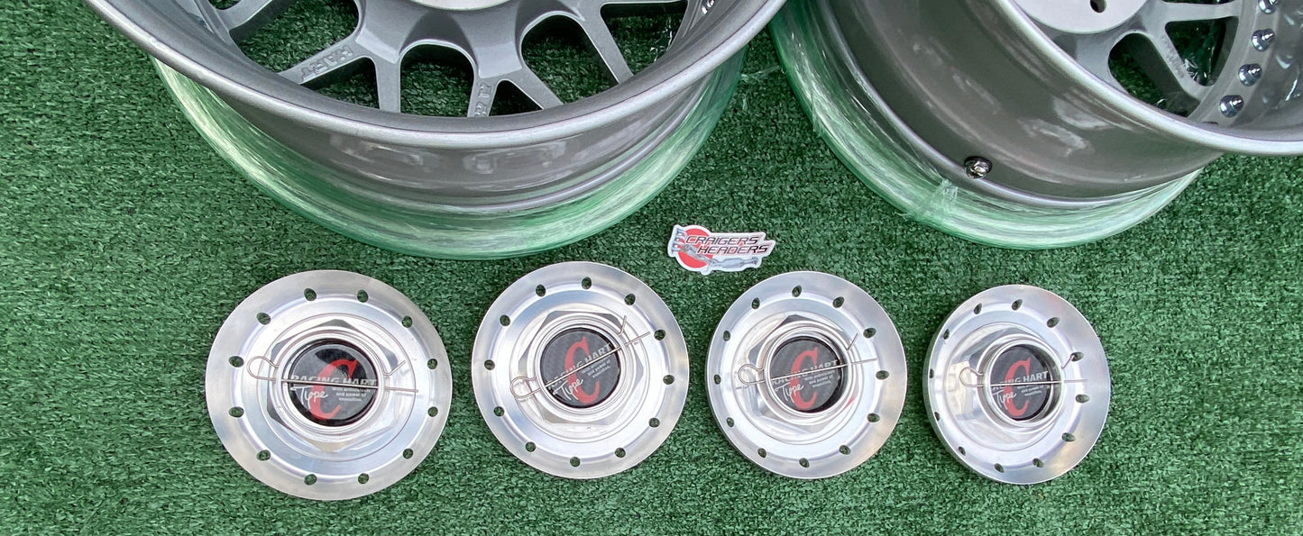 Racing Hart Type C’s - 4x100 & 4x114 - 16X7" +38 Offset