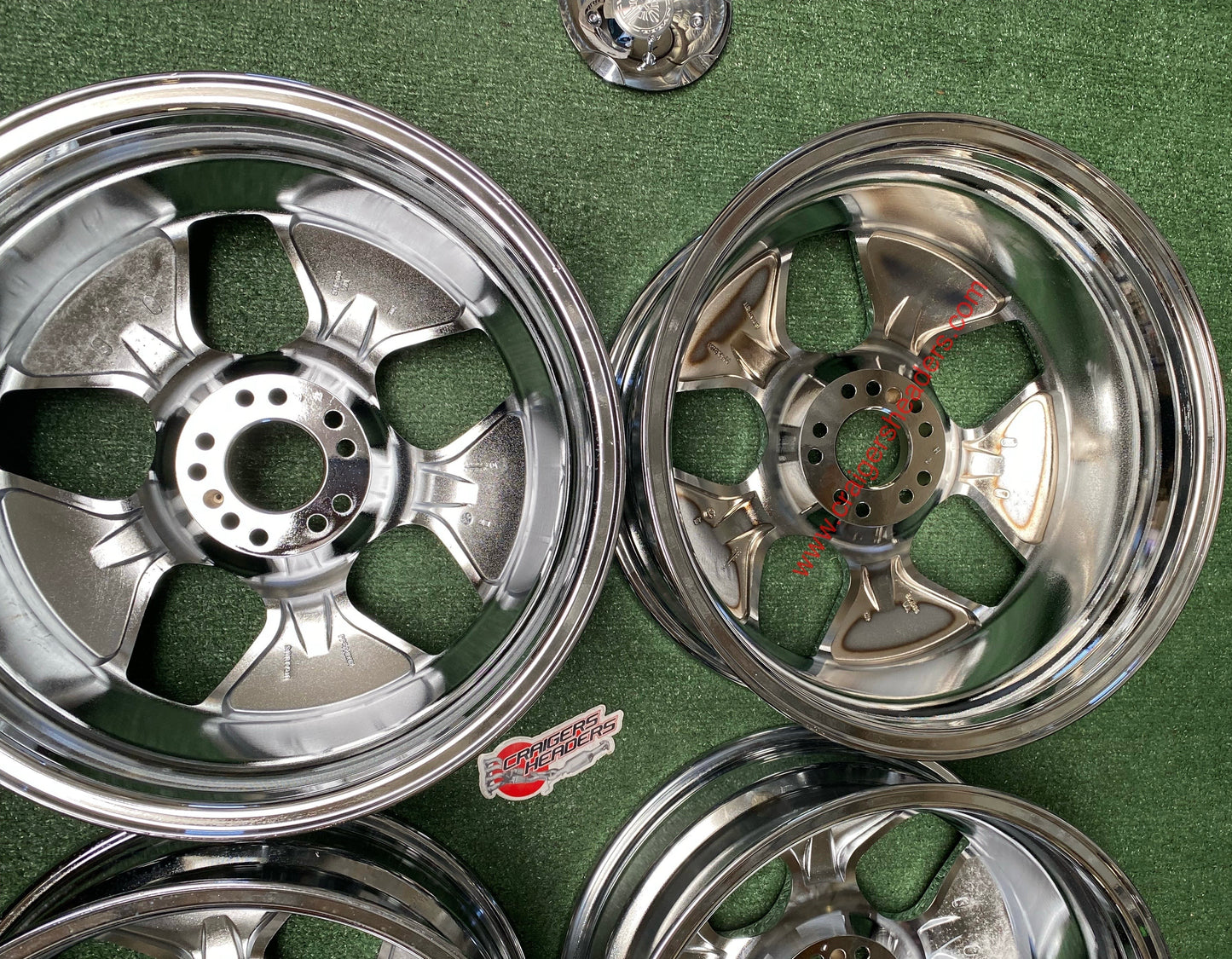 Velox URANIUS Titan Series Wheelset - 5x114 AND 5x120 Lug Pattern - 19 x 8.5" +35 Offset