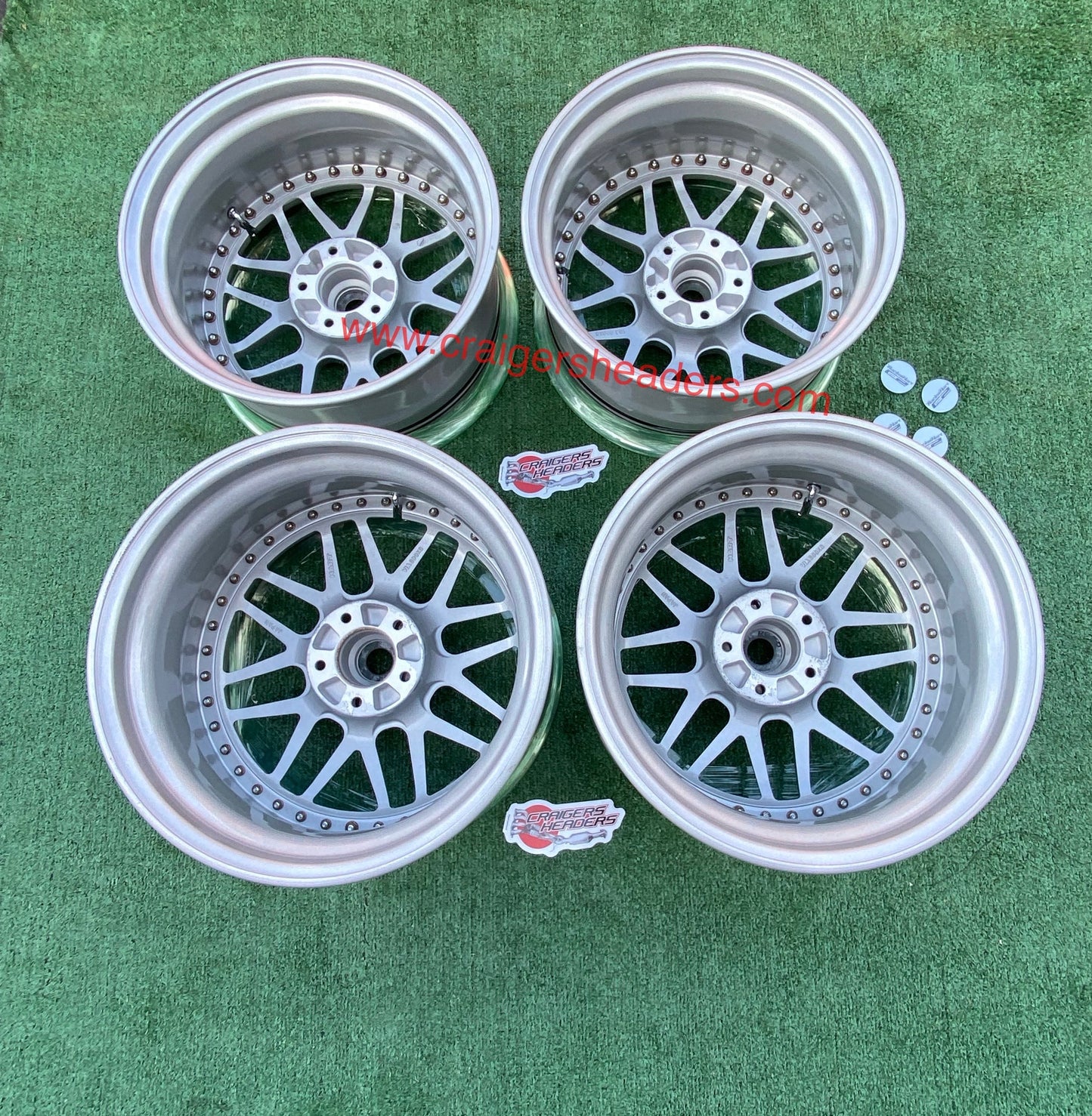 Racing Hart Type C2’s - 5x114 - 17x8.5" and 18x10.5” ~ NSX Setup - Staggered Fitment