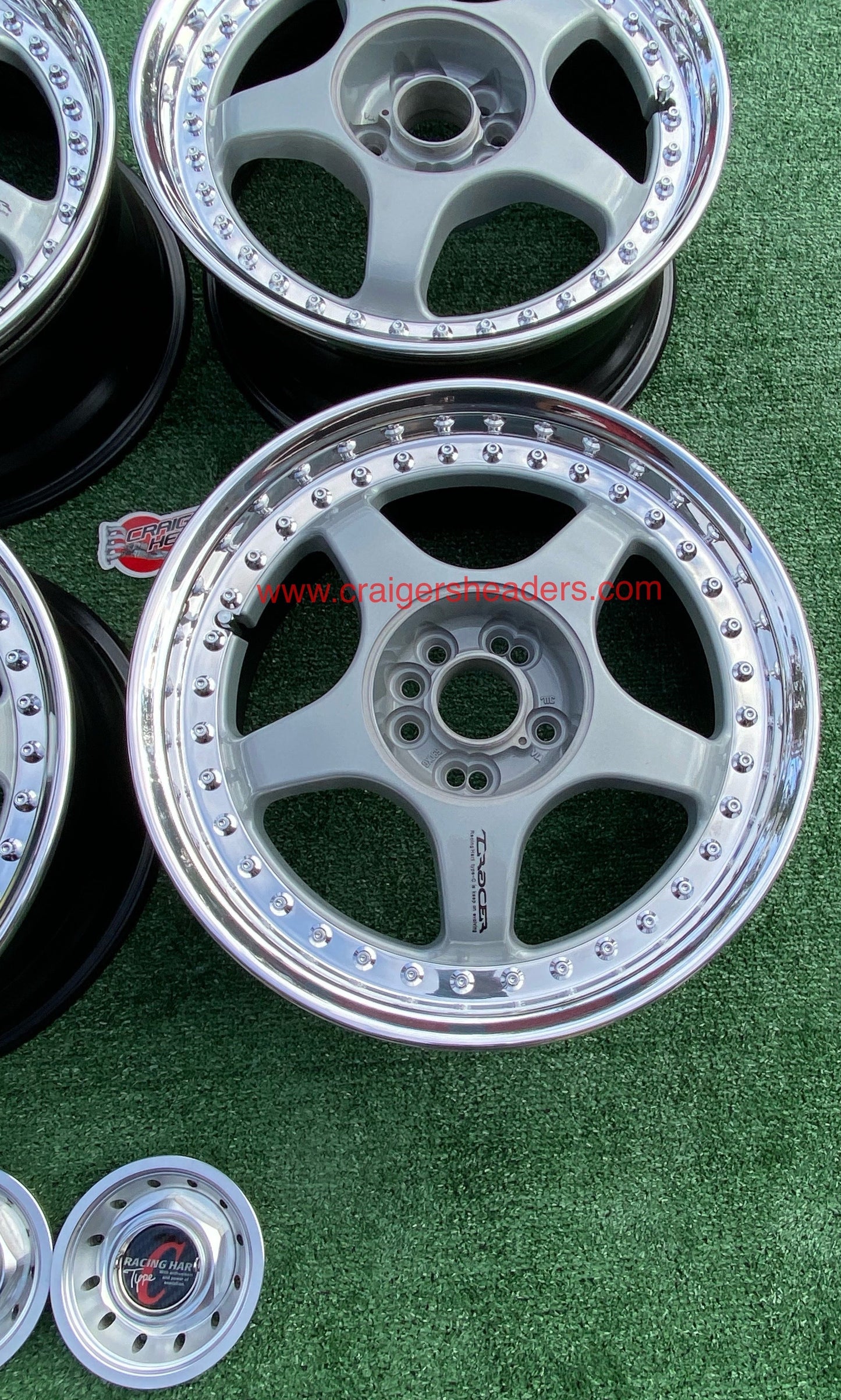 Racing Hart Tracer Type C’s - 4x100 & 5x100 - 16X7" +38 Offset