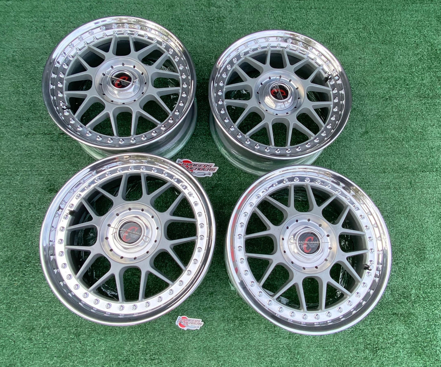 Racing Hart Type C’s - 4x100 & 4x114 - 16X7" +38 Offset