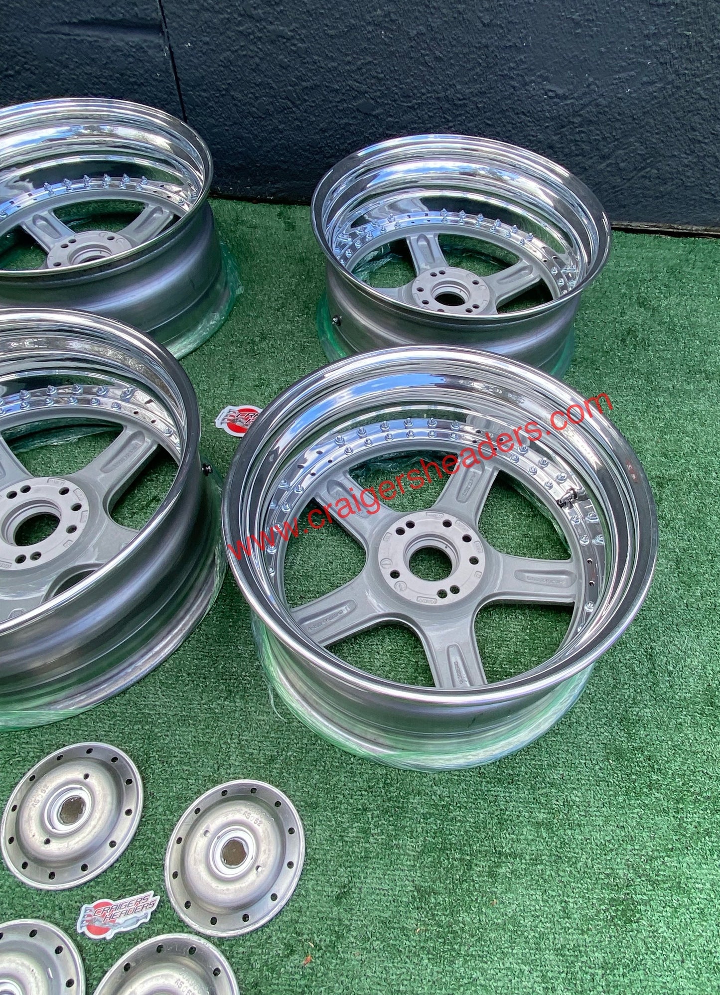 Racing Hart Type C5’s - 4x114 & 5x114 - 18 x 8.5” +38 Offset ~ Square Setup