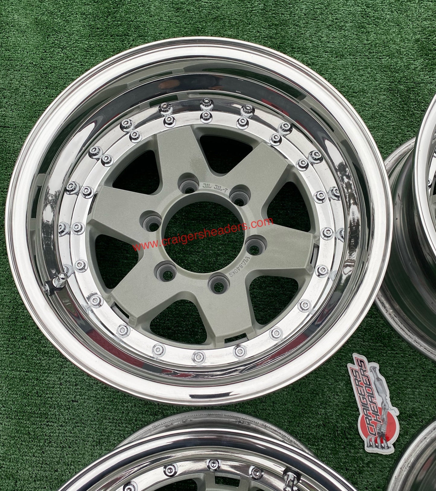 SSR Land Bros Pronghon Wheelset - 15x8.5 - 6x139.7