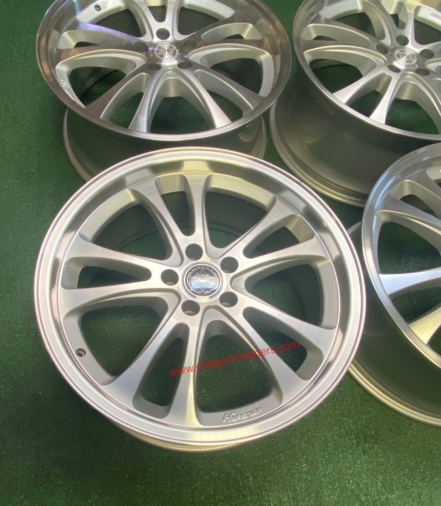 Velox Hyperion Titan Series Wheelset - 5x114 Lug Pattern - 20 x 8.5" +35 Offset