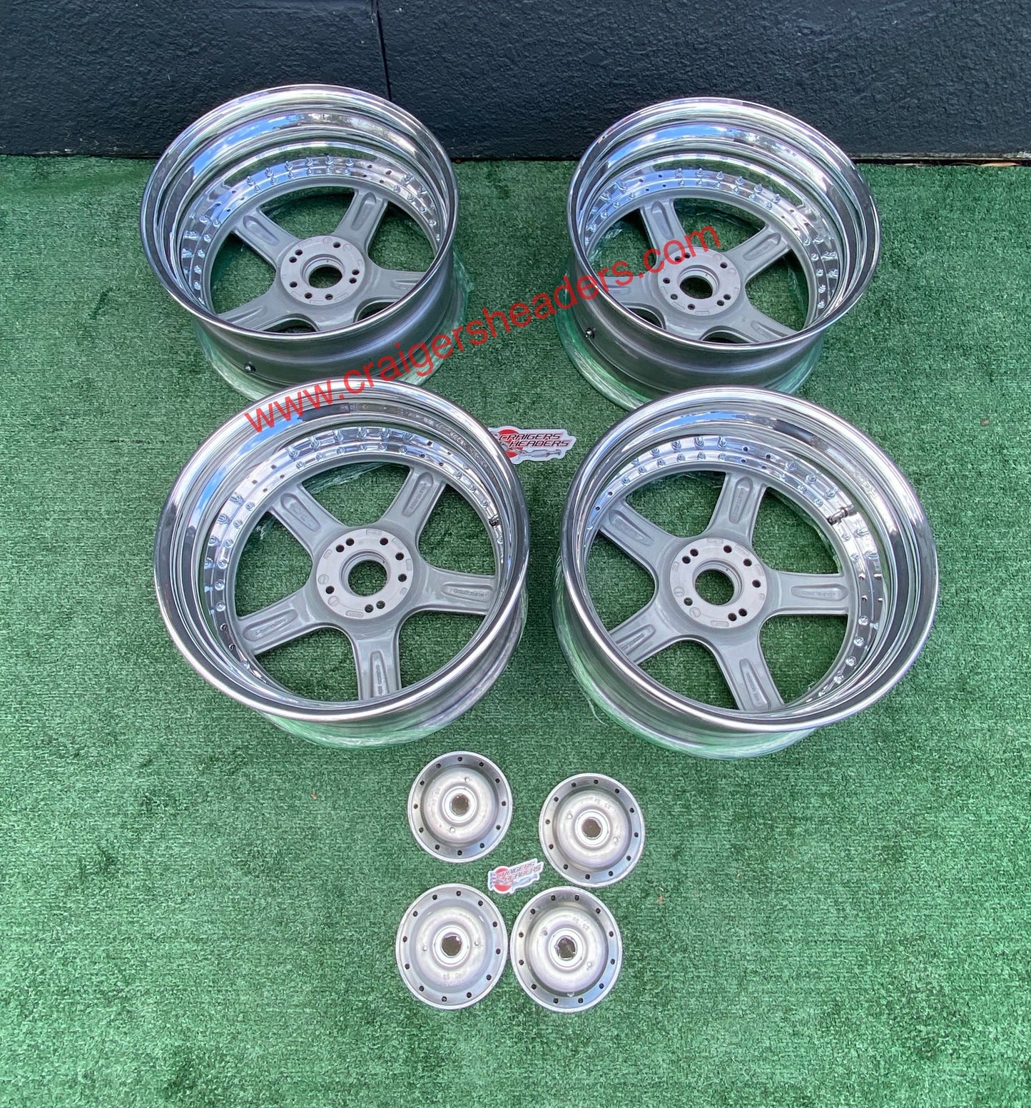 Racing Hart Type C5’s - 4x114 & 5x114 - 18 x 8.5” +38 Offset ~ Square Setup