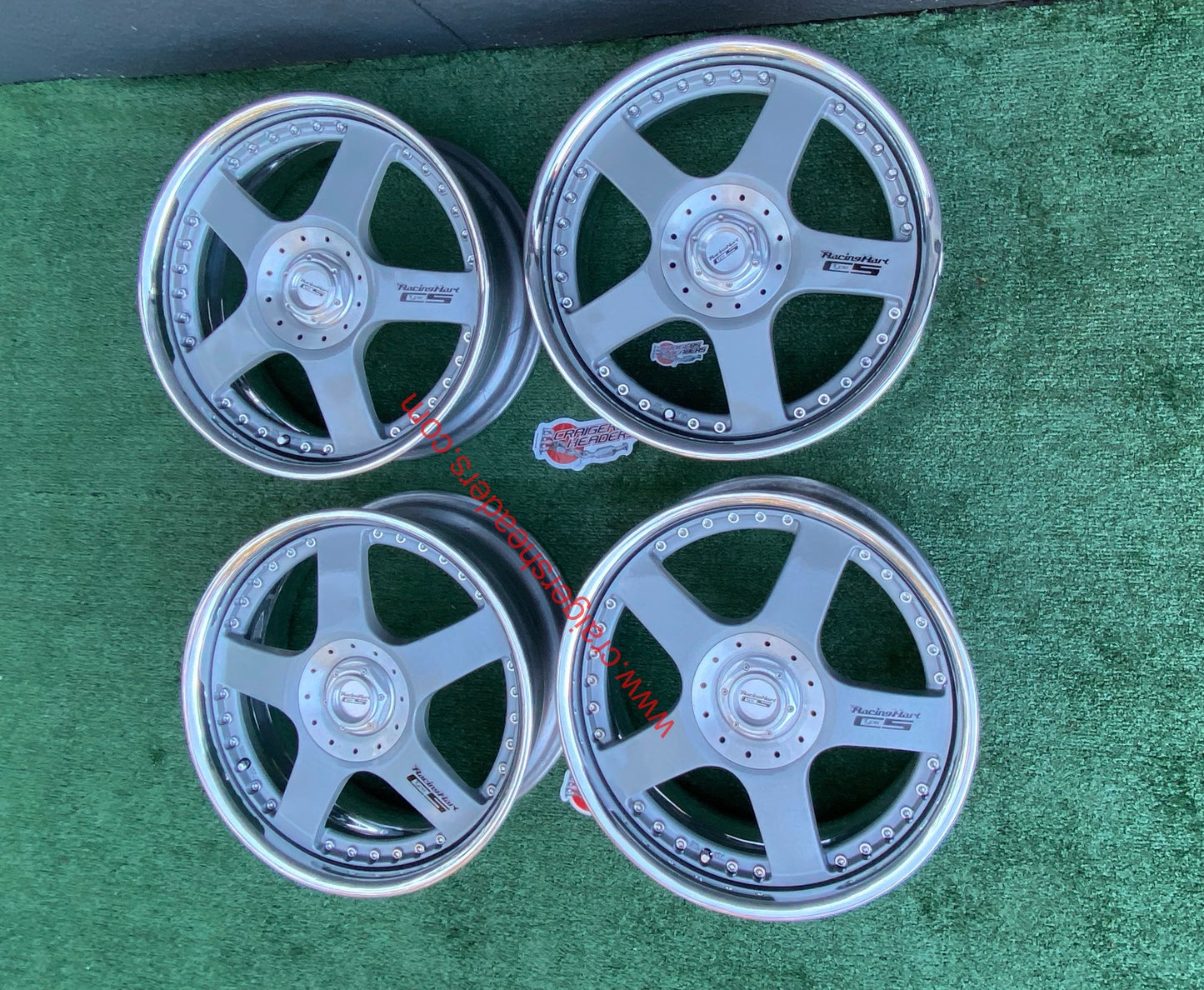 Racing Hart Type C5’s - 4x100 & 4x114 - 17 x 7” +37 Offset - 2