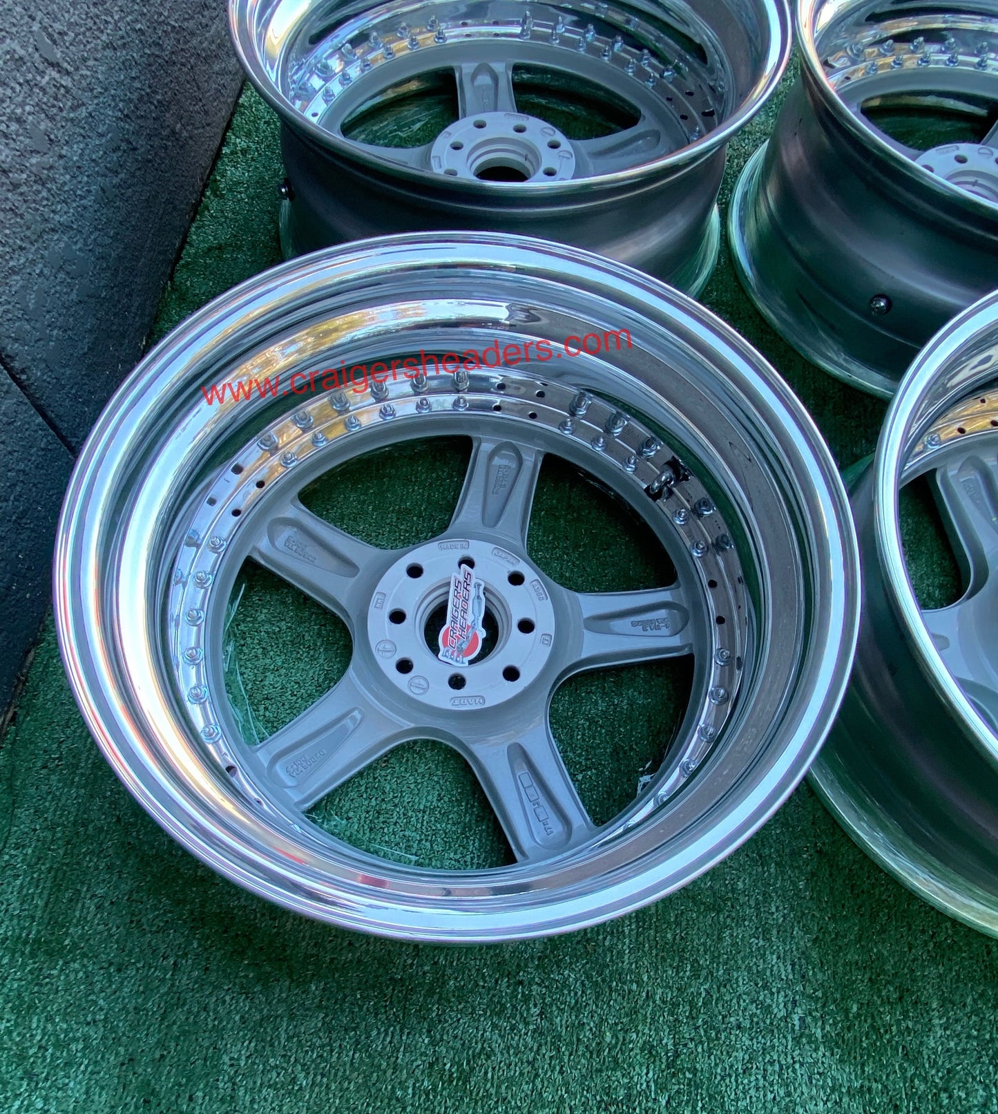 Racing Hart Type C5’s - 4x100 & 4x114 - 17 x 7” +37 Offset - 2
