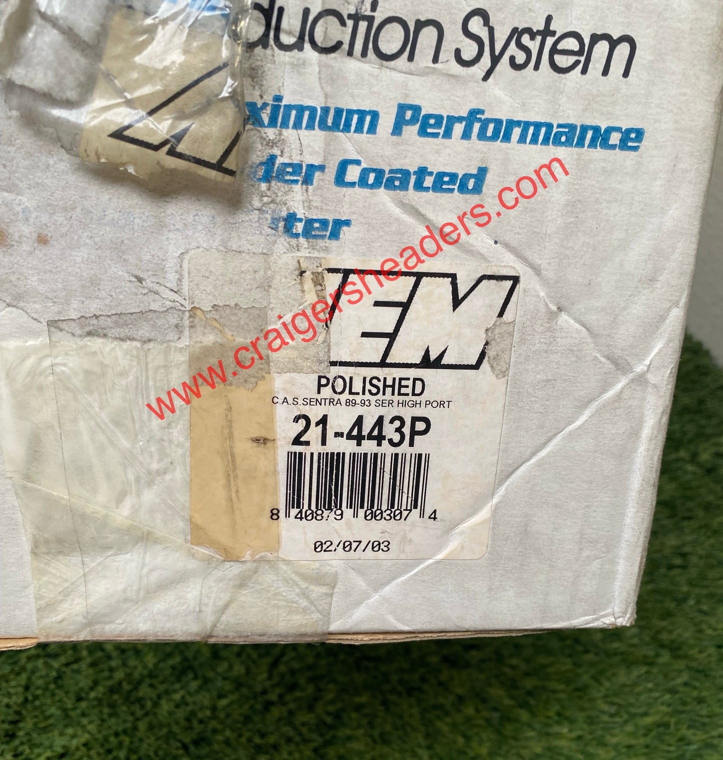 AEM CAI for Nissan Sentra SER High Port 1989- 1993- 21-443P (Missing Air Filter)