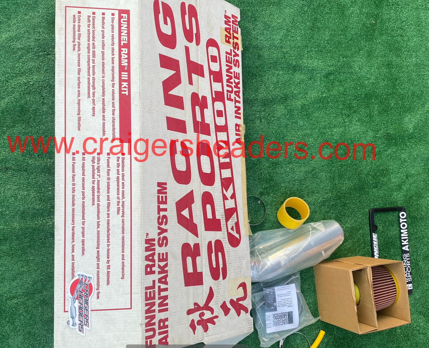 Akimoto Intake for a 1995-1997 Honda Accord V6