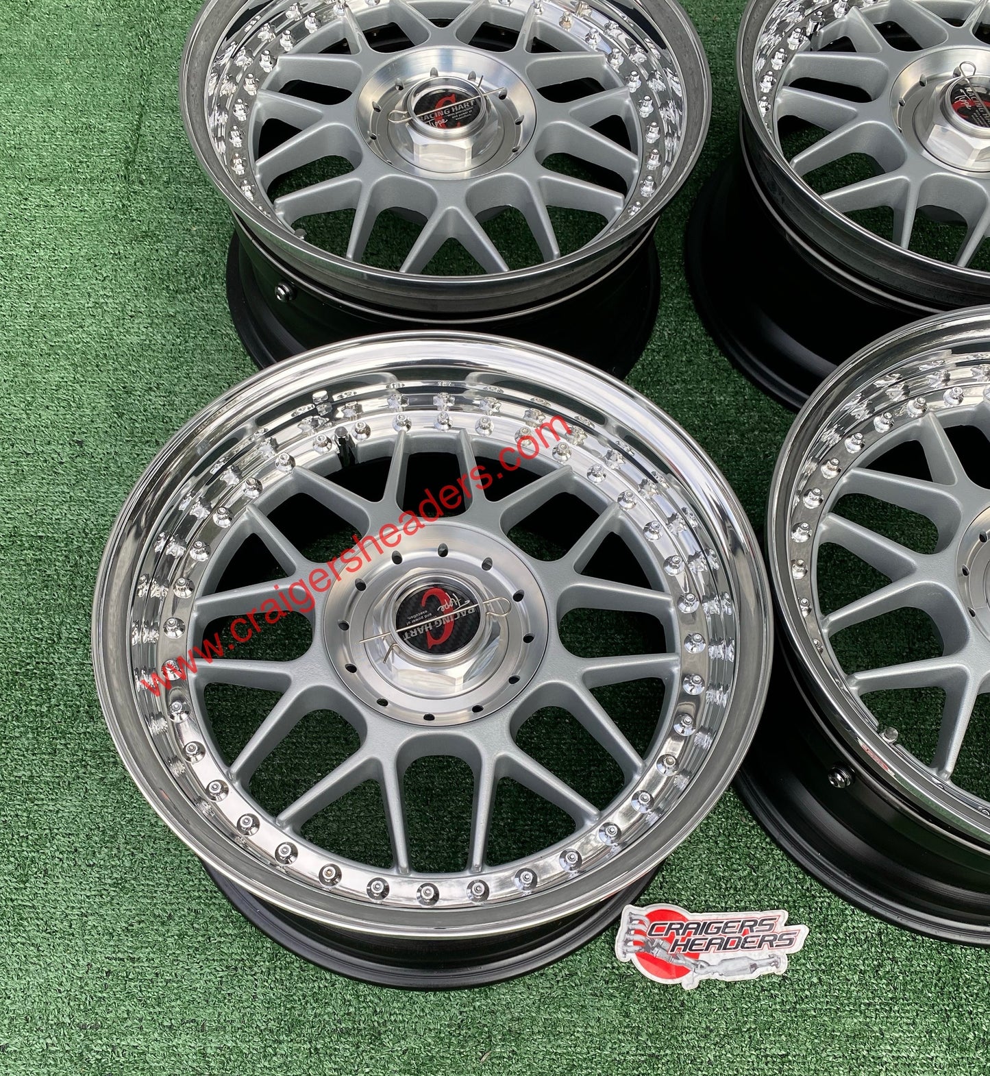 Racing Hart Type C’s - 4x114 & 5x114 - 16X8" +22 Offset