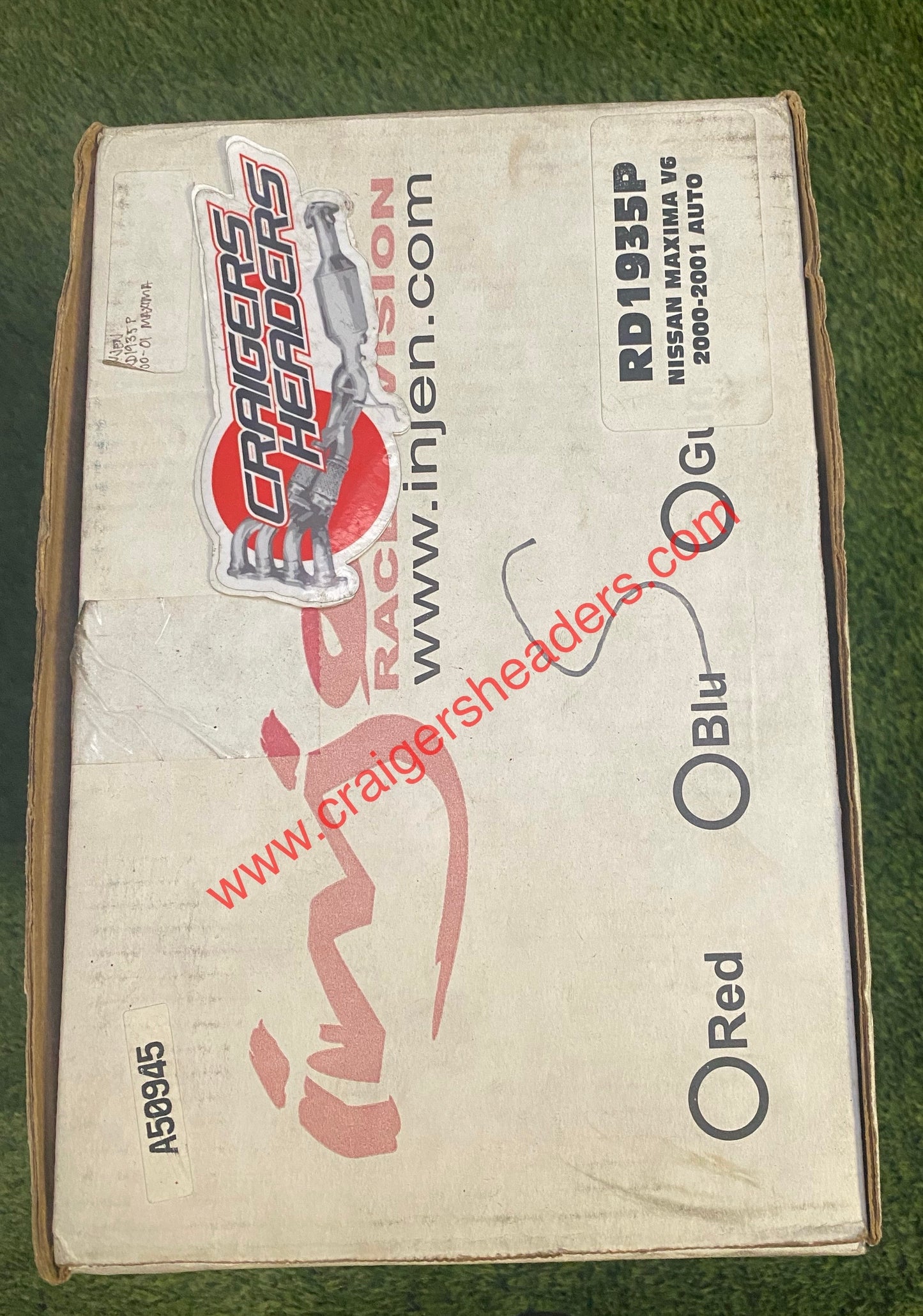 Injen 00-01 Nissan Maxima Polished Cold Air Intake - RD1935P