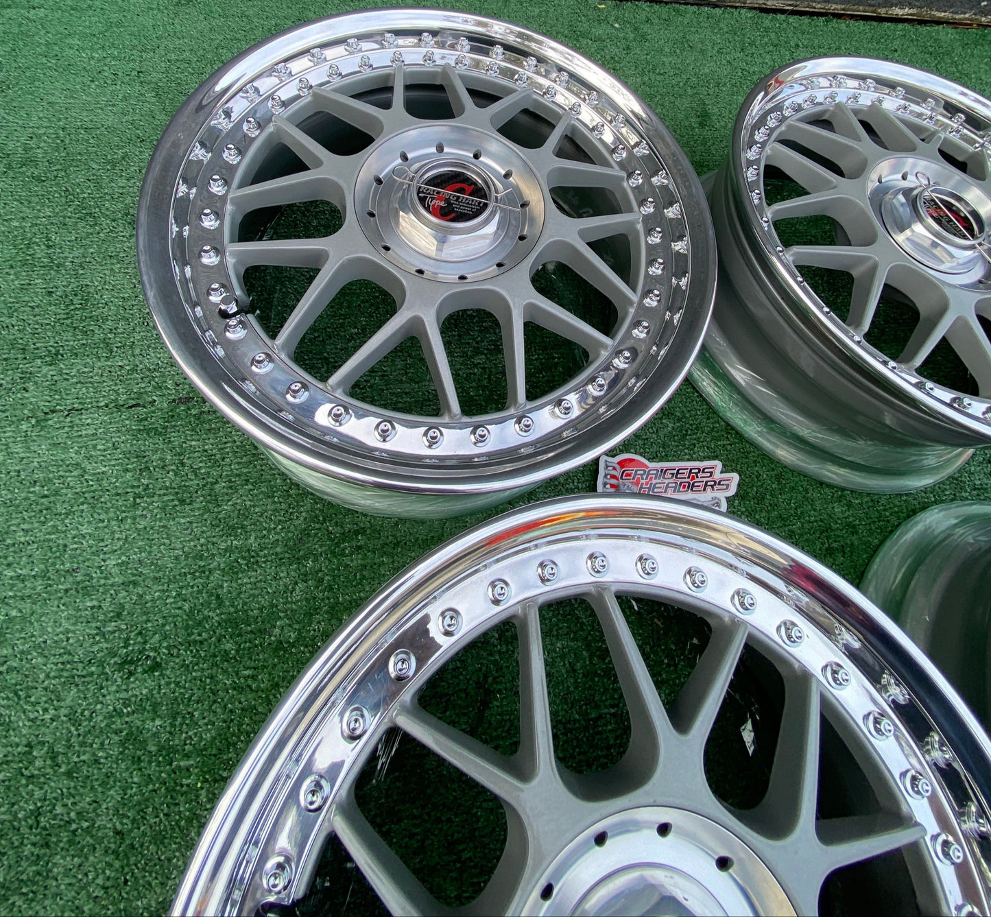 Racing Hart Type C’s - 4x100 & 4x114 - 16X7" +38 Offset