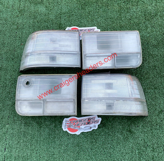 Clear White Rear Tail Light Lamp For Honda Accord Sedan 92-93