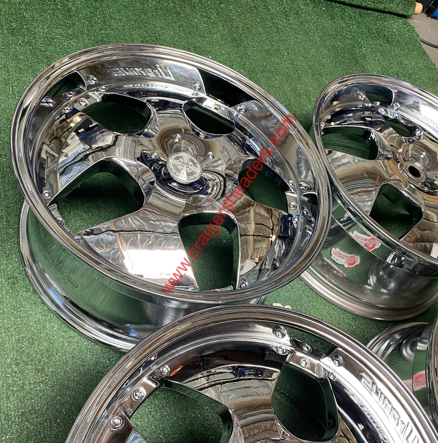 Velox URANIUS Titan Series Wheelset - 5x114 AND 5x120 Lug Pattern - 19 x 8.5" +35 Offset