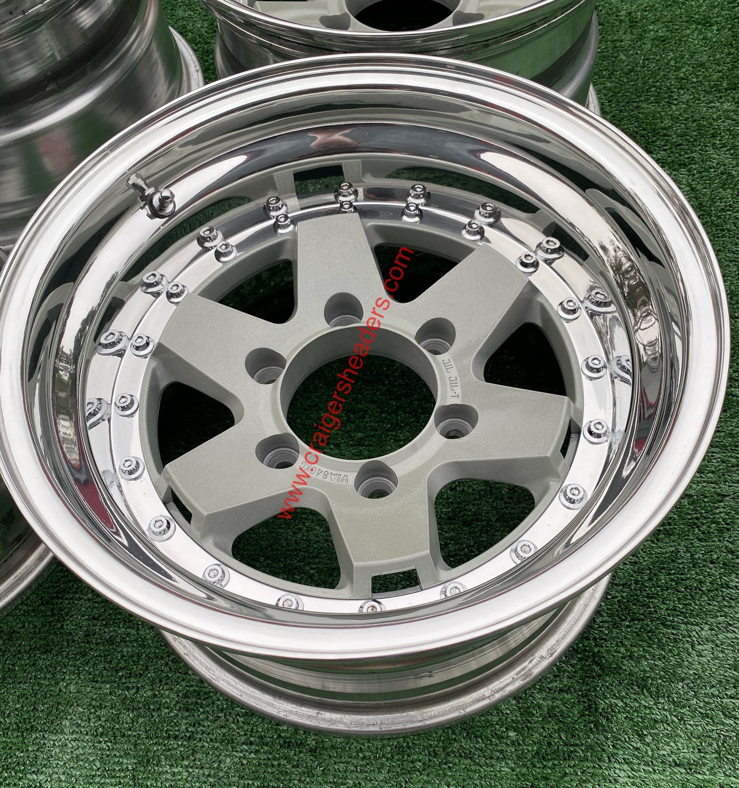 SSR Land Bros Pronghon Wheelset - 15x8.5 - 6x139.7