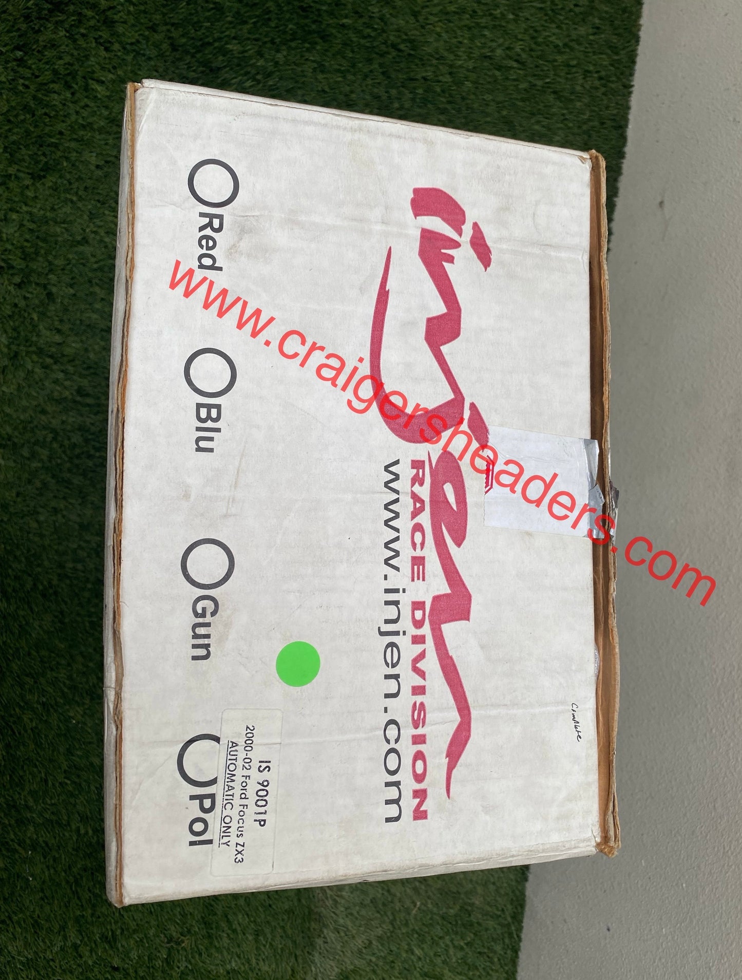 Injen 2000-2002 Ford Focus ZX3 2.0L AUTOMATIC POLISHED Air Intake -IS9001P