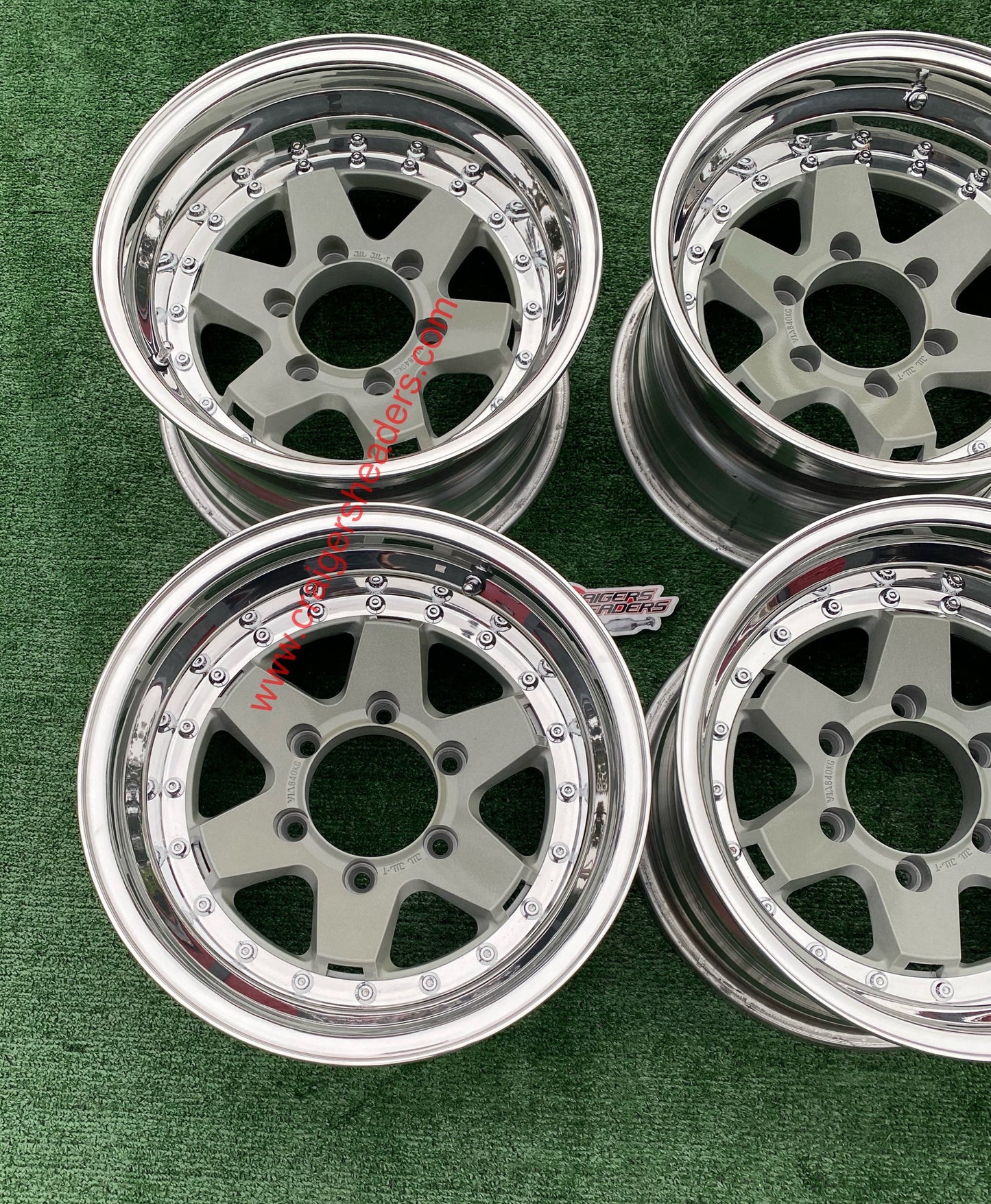 SSR Land Bros Pronghon Wheelset - 15x8.5 - 6x139.7