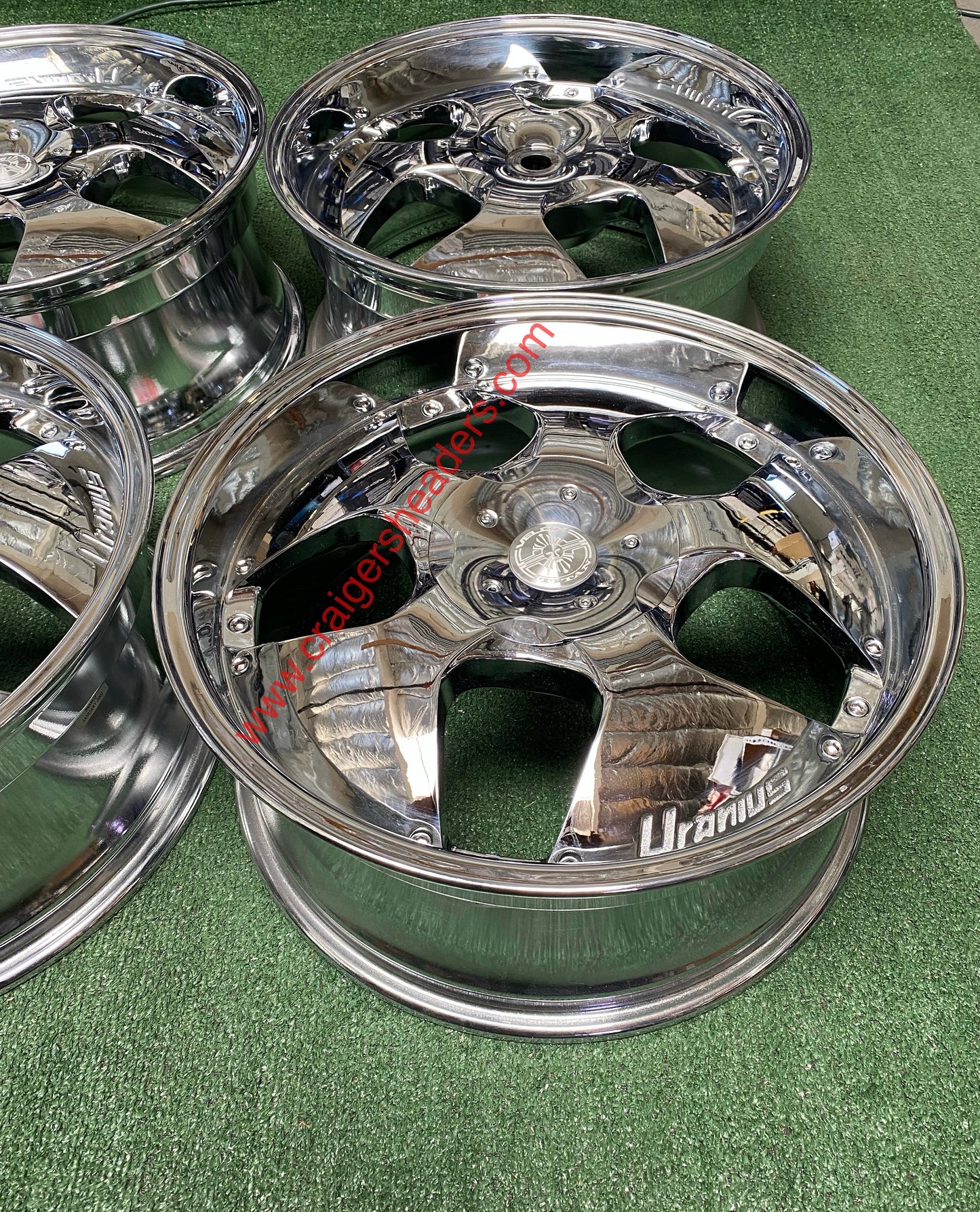 Velox URANIUS Titan Series Wheelset - 5x114 AND 5x120 Lug Pattern - 19 x 8.5" +35 Offset