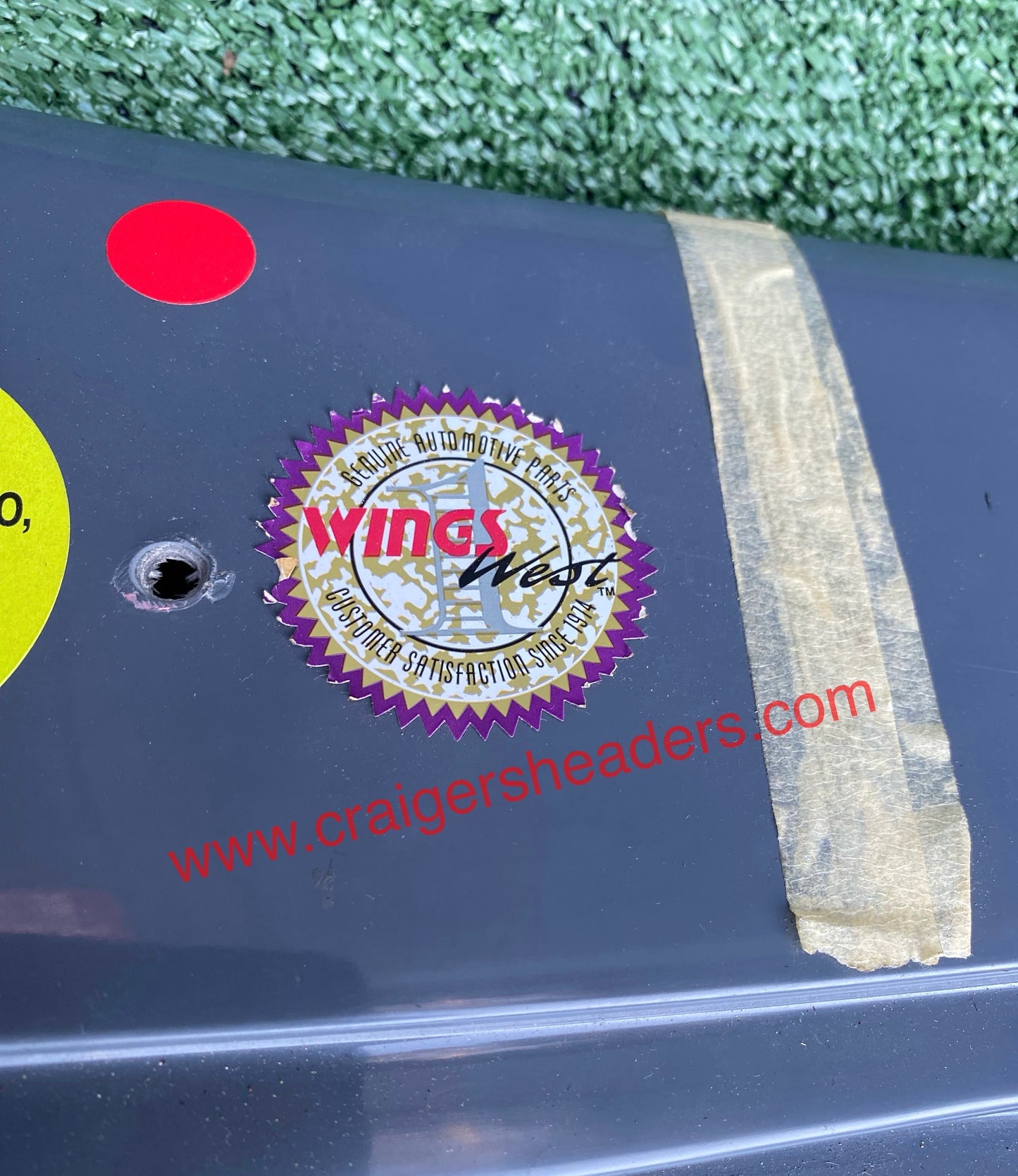 1994-1995 Honda Accord 2DR & 4DR Wings West Rear Spoiler