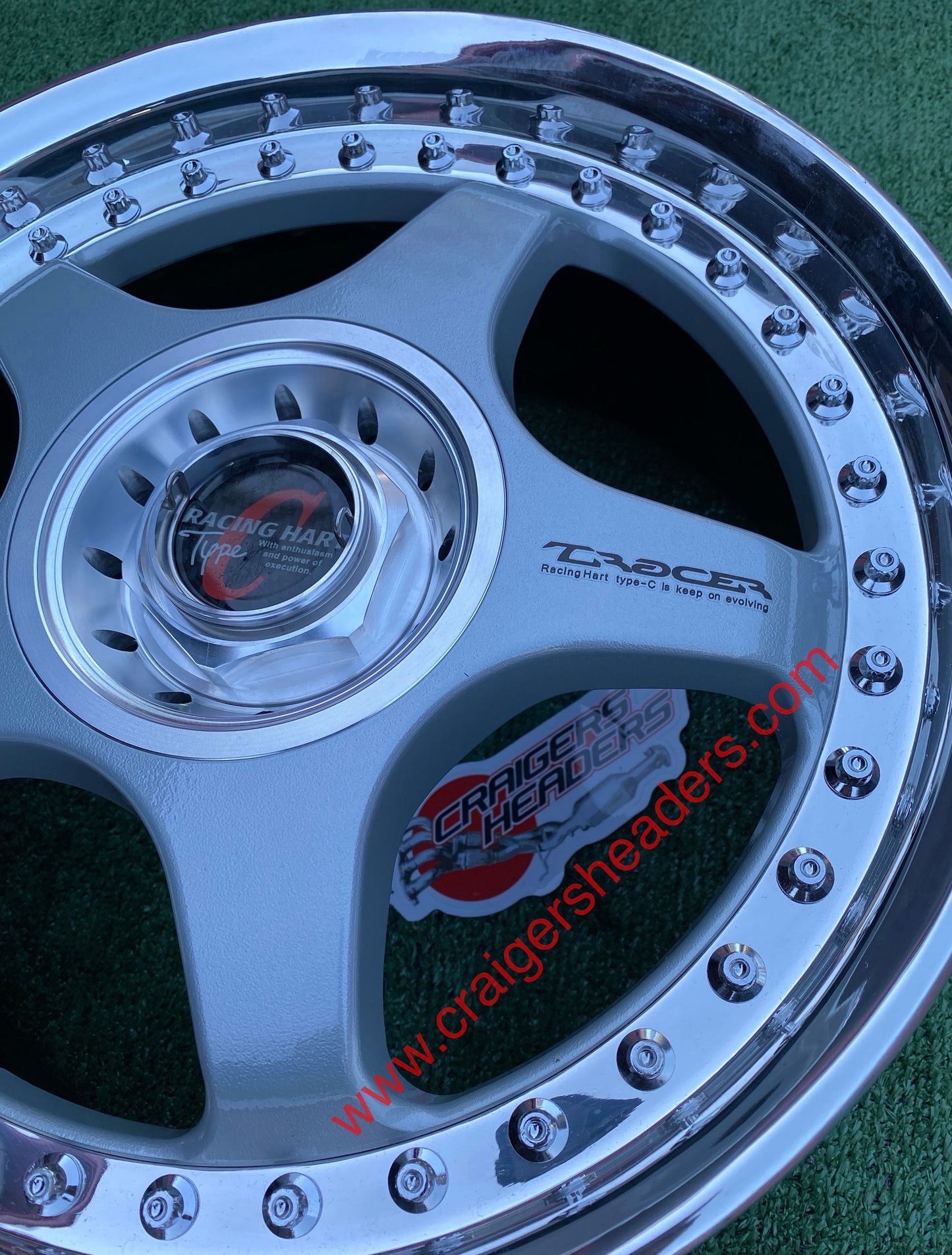 Racing Hart Tracer Type C Spoke Replacement Stickers