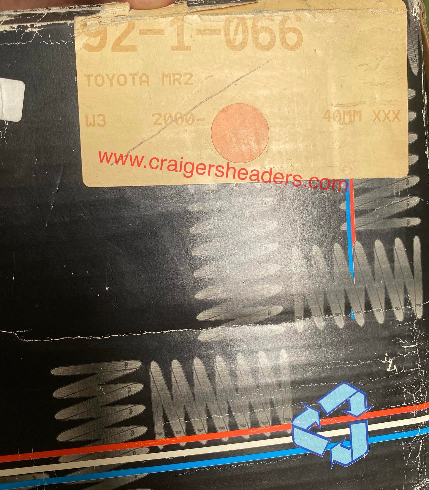 B&G Suspension S2 Sport Lowering Springs Toyota MR2 Spyder - 2000-2007 ~ PN#: 92-1-066