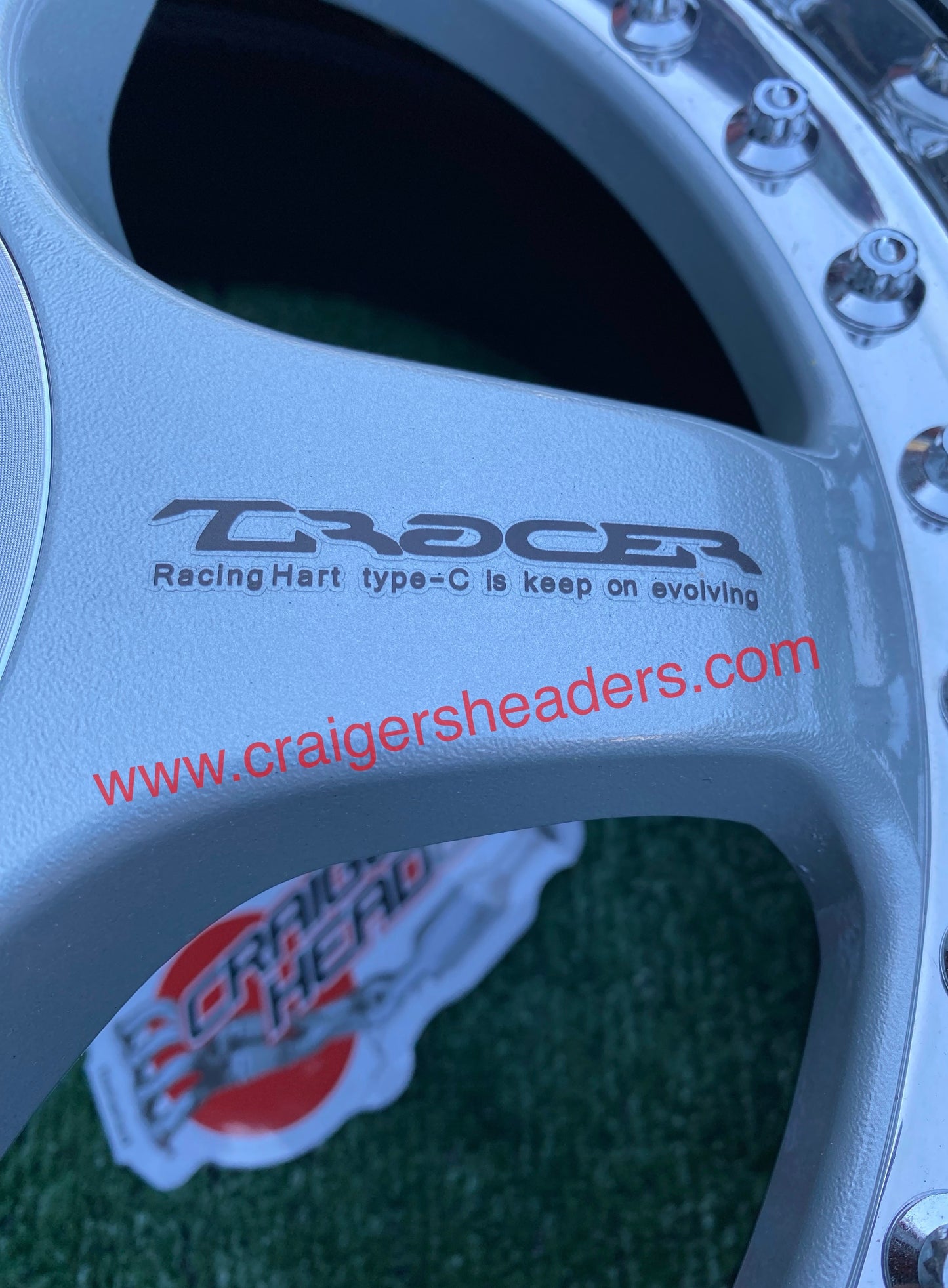 Racing Hart Tracer Type C Spoke Replacement Stickers