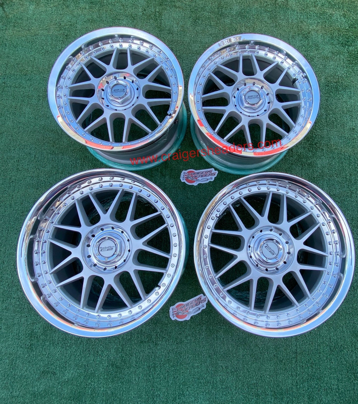 Racing Hart Type C2’s - 5x114 - 17x8.5" and 18x10.5” ~ NSX Setup - Staggered Fitment
