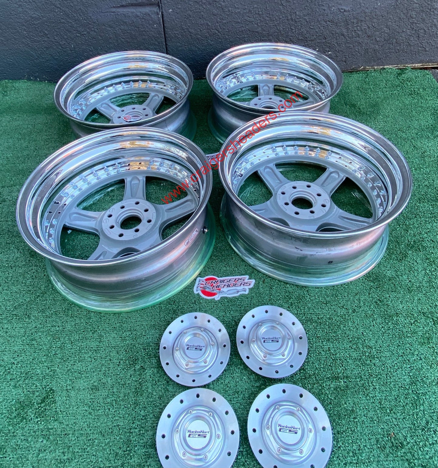 Racing Hart Type C5’s - 4x100 & 4x114 - 17 x 7” +37 Offset - 2