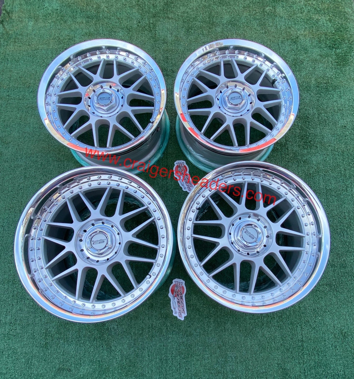 Racing Hart Type C2’s - 5x114 - 17x8.5" and 18x10.5” ~ NSX Setup - Staggered Fitment