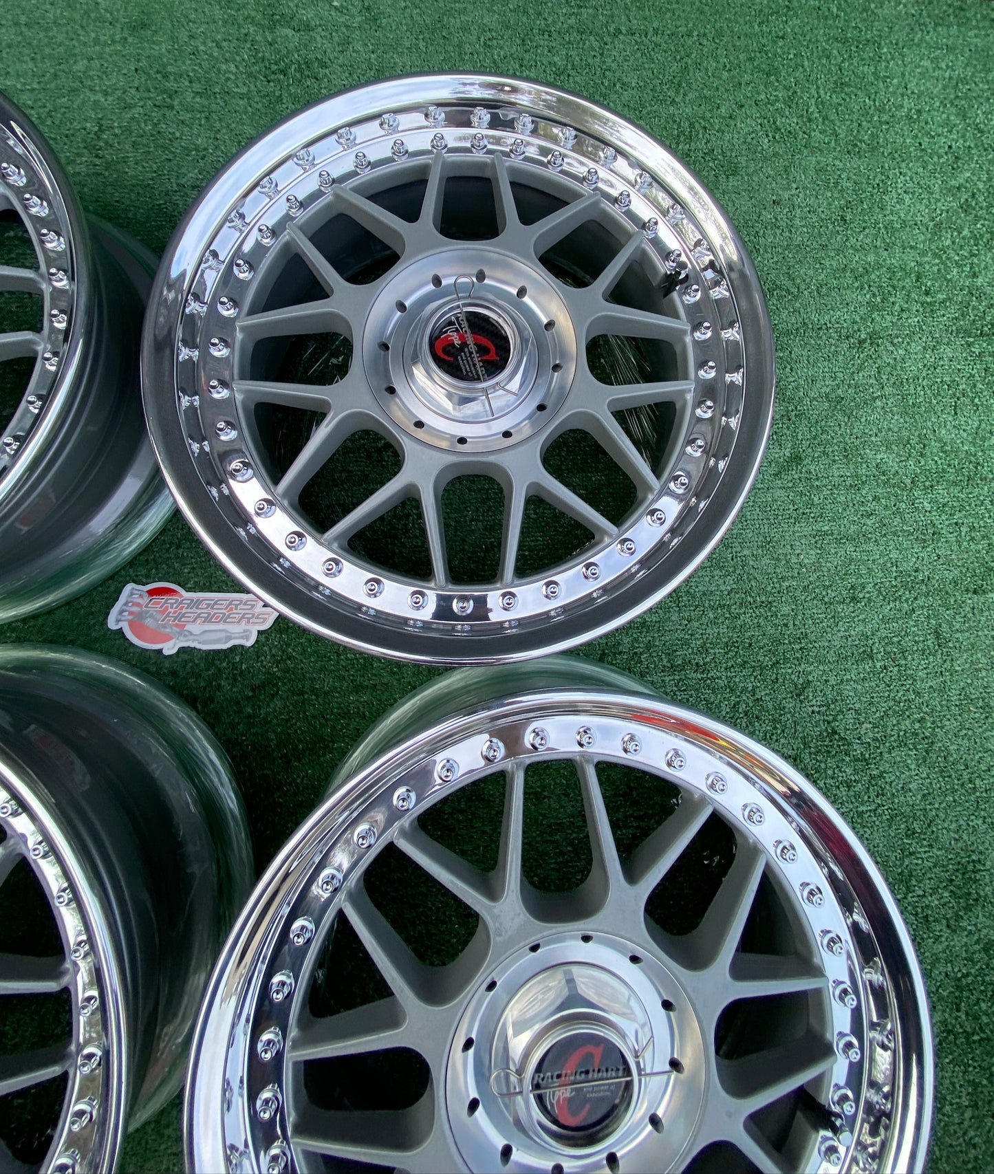 Racing Hart Type C’s - 4x100 & 4x114 - 16X7" +38 Offset