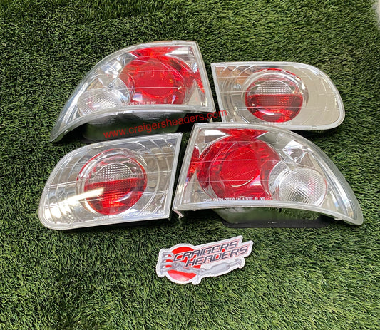 Altezza Tail Lights - 1992 - 1995 Honda Civic 3 Door Hatchback - Sonar