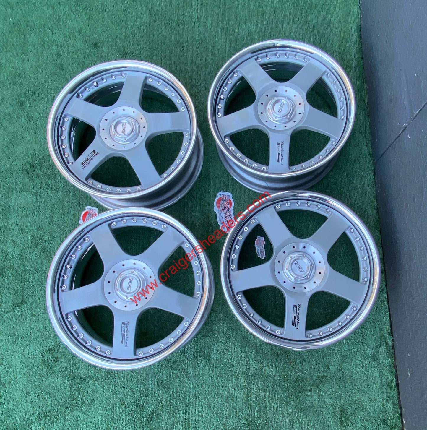 Racing Hart Type C5’s - 4x100 & 4x114 - 17 x 7” +37 Offset - 2