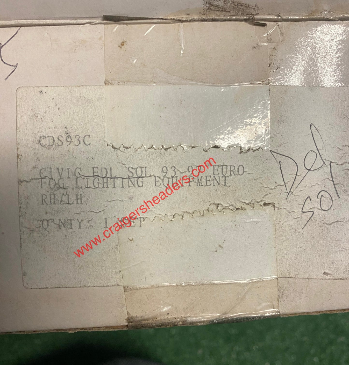 1993-1997 Honda Del Sol Euro Clear Corner Lights