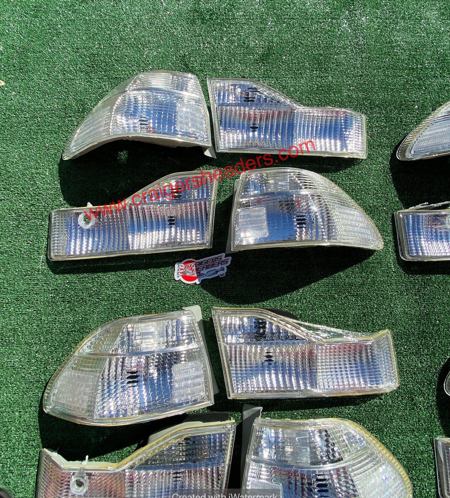 Clear White Rear Tail Light Lamp For Honda Accord Sedan 98-00