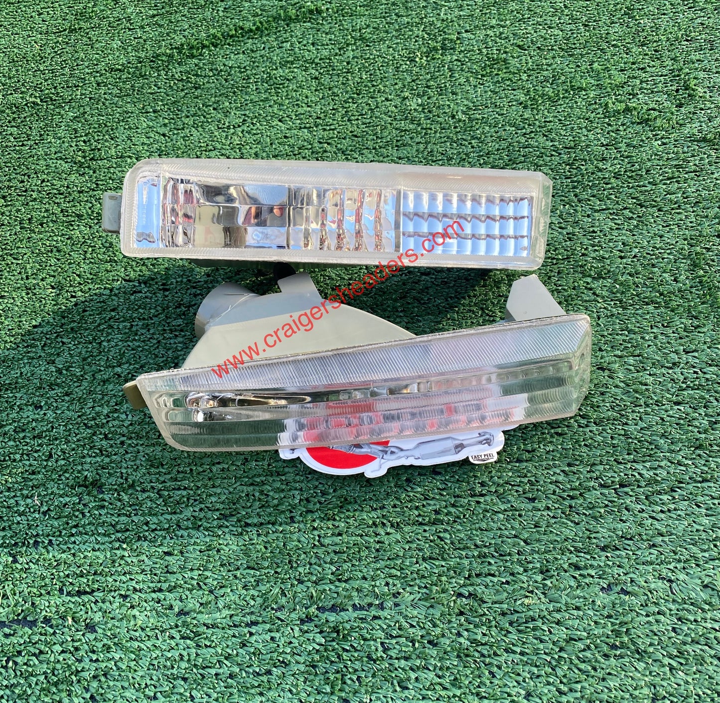 1990-1991 Honda Accord Clear Bumper Lights