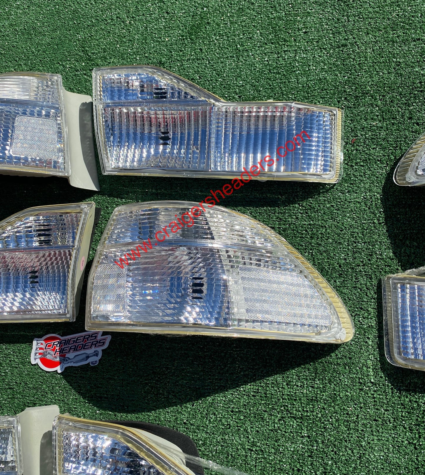 Clear White Rear Tail Light Lamp For Honda Accord Sedan 98-00