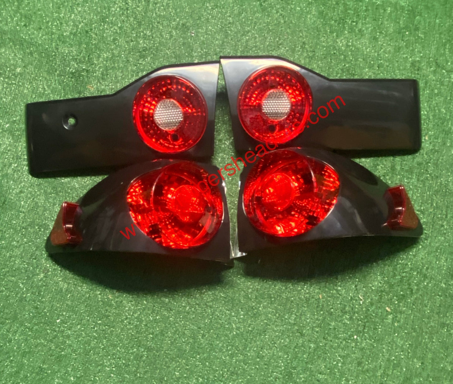 TYC Elegante Red Eye Rear Tail Light Lamps for the Honda Accord 01-02 Sedan