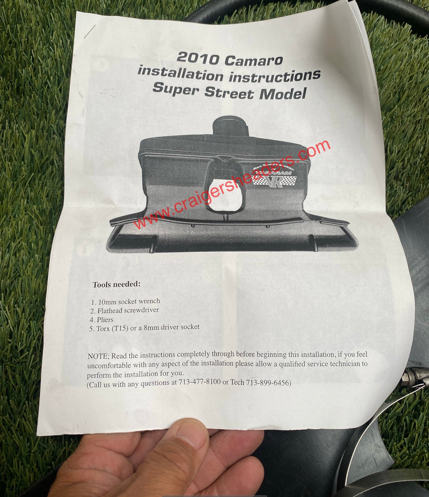 VaraRam VR-SS Super Street Camaro Ram Air Systems VR-CAMARO