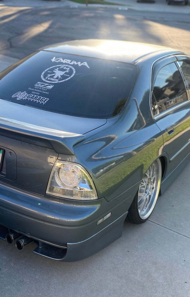 Honda Accord Chrome Clear LED Tail lights 94-95