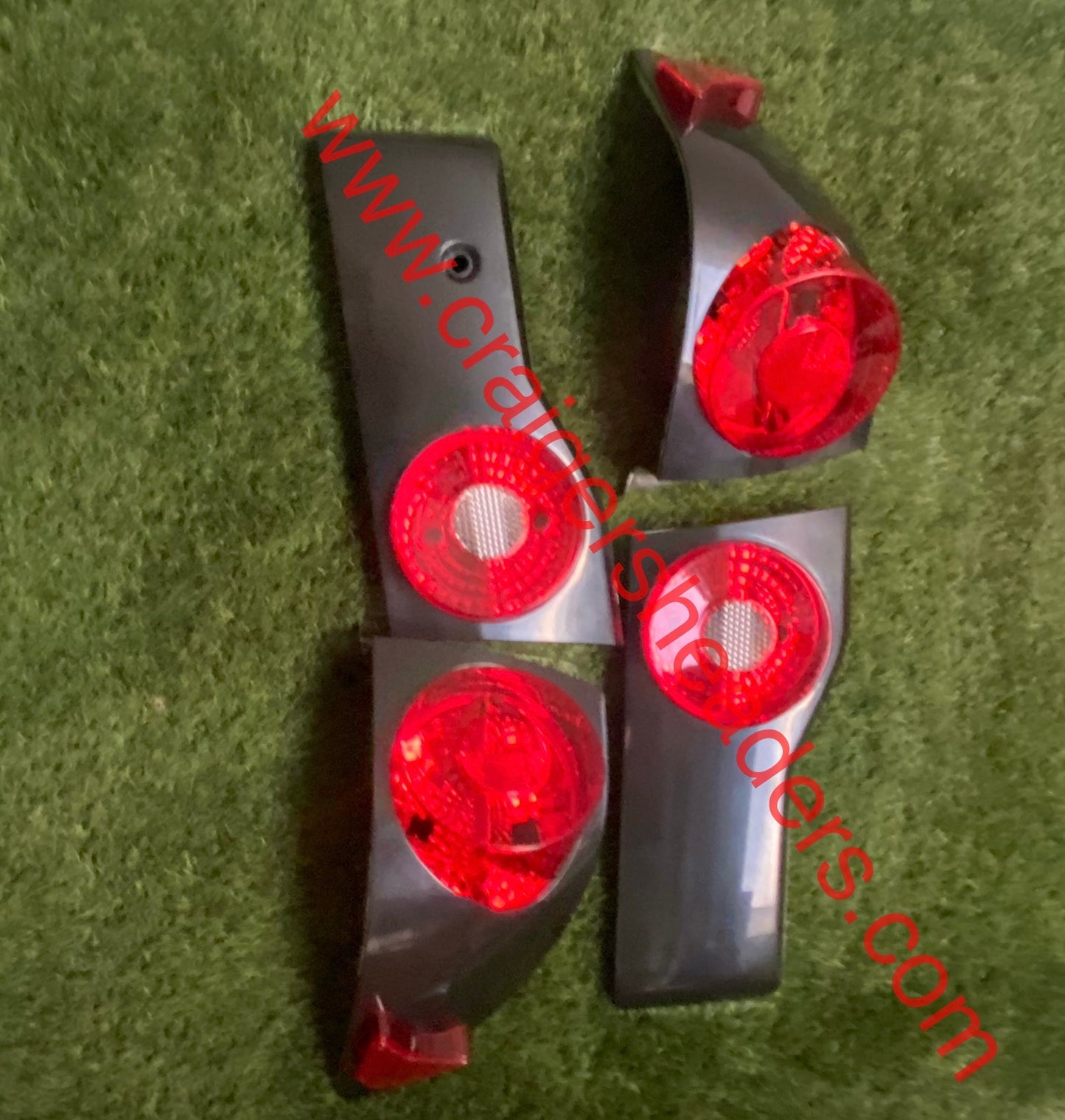 TYC Elegante Red Eye Rear Tail Light Lamps for the Honda Accord 01-02 Sedan