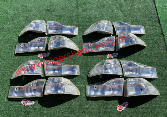 Clear White Rear Tail Light Lamp For Honda Accord Sedan 98-00