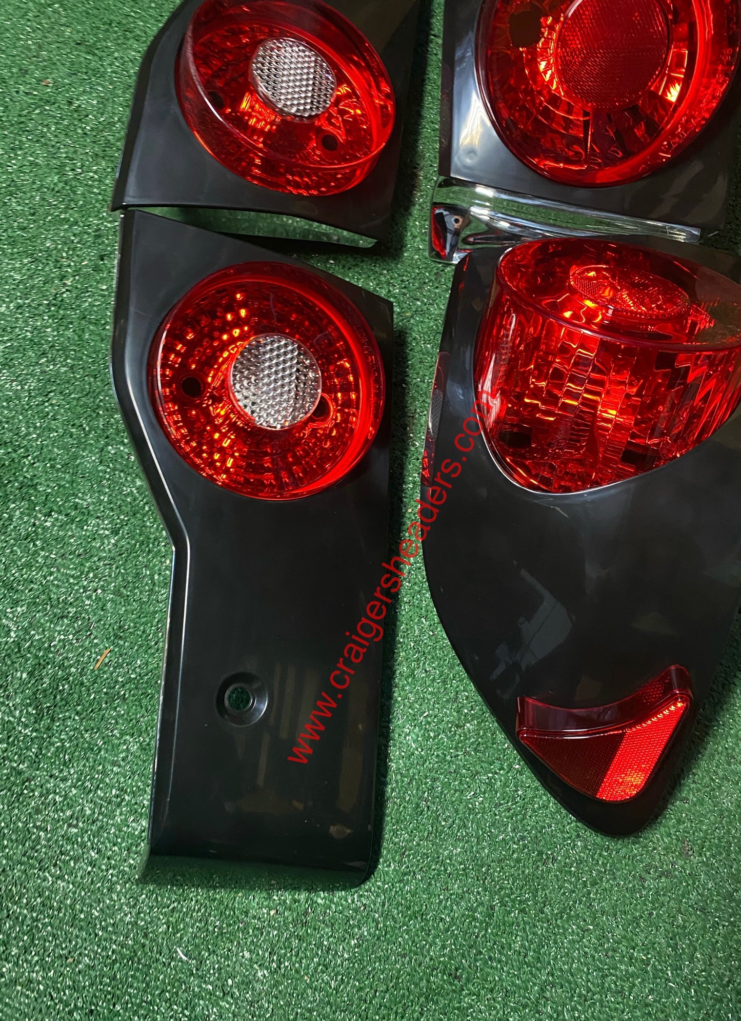 TYC Elegante Red Eye Rear Tail Light Lamps for the Honda Accord 01-02 Sedan