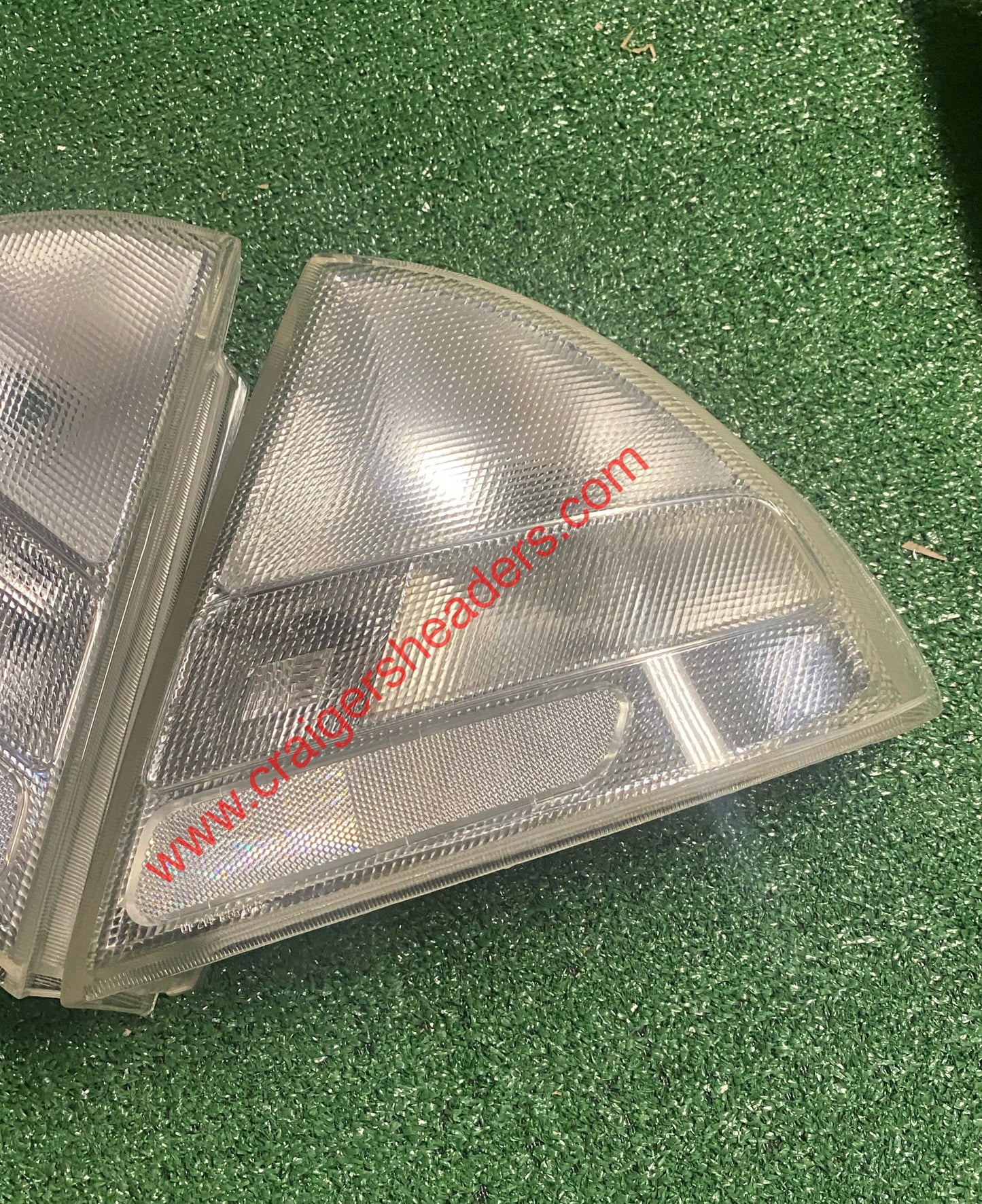 1997-1998 Mitsubishi Mirage Rear Clear Tail Light Assemblies