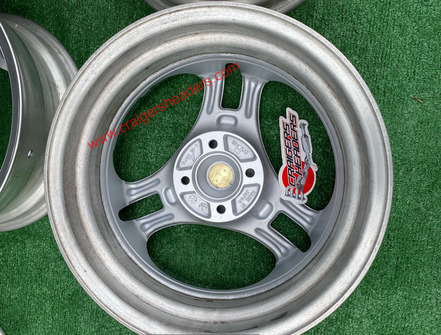 Yokohama Super ADVAN Racing SA3R Silver 15x6.5", 4x100