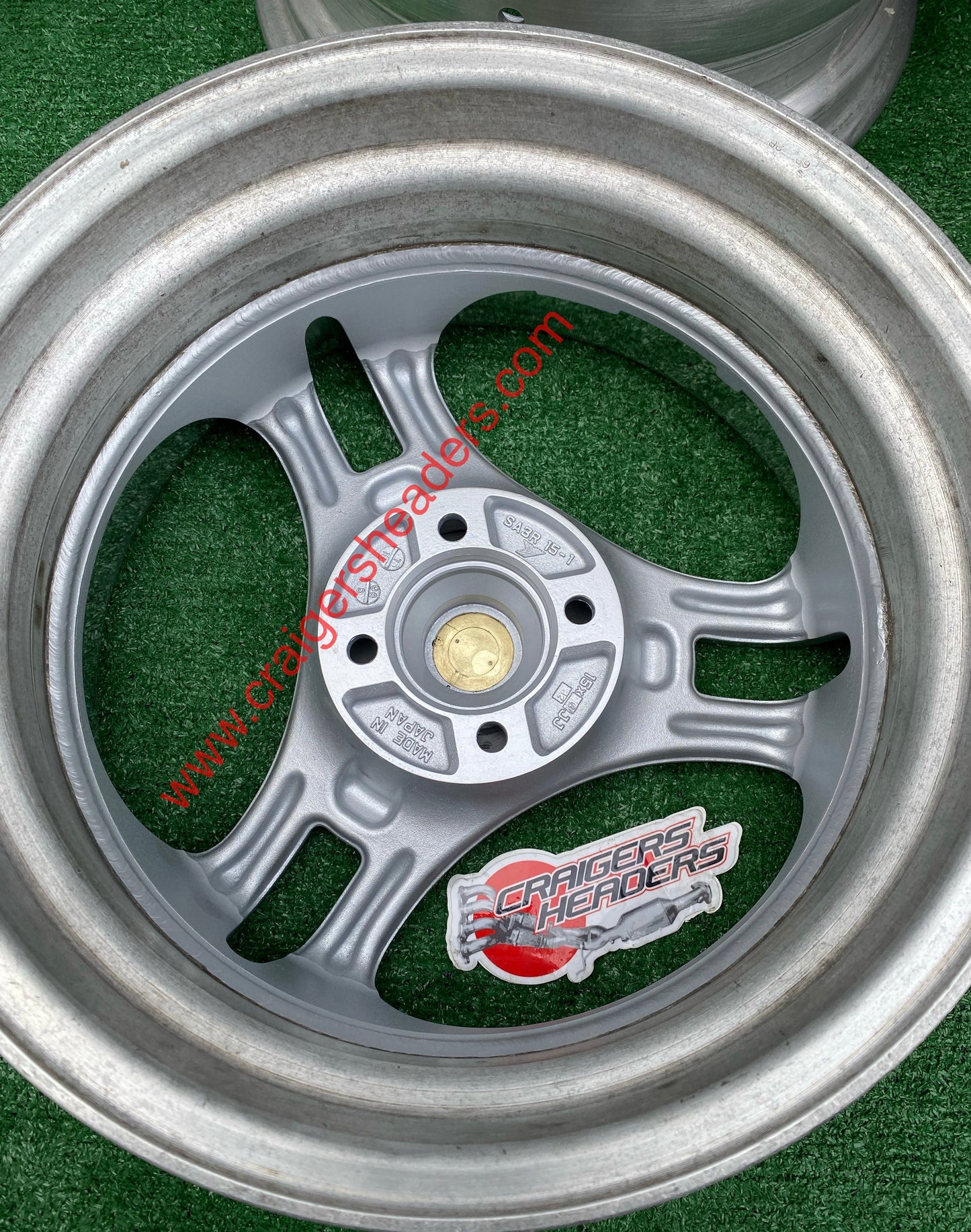 Yokohama Super ADVAN Racing SA3R Silver 15x6.5", 4x100