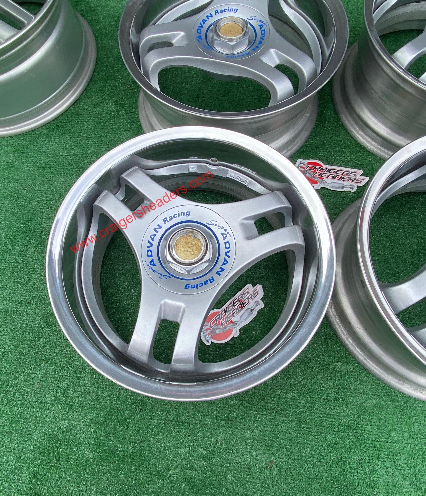 Yokohama Super ADVAN Racing SA3R Silver 15x6.5", 4x100