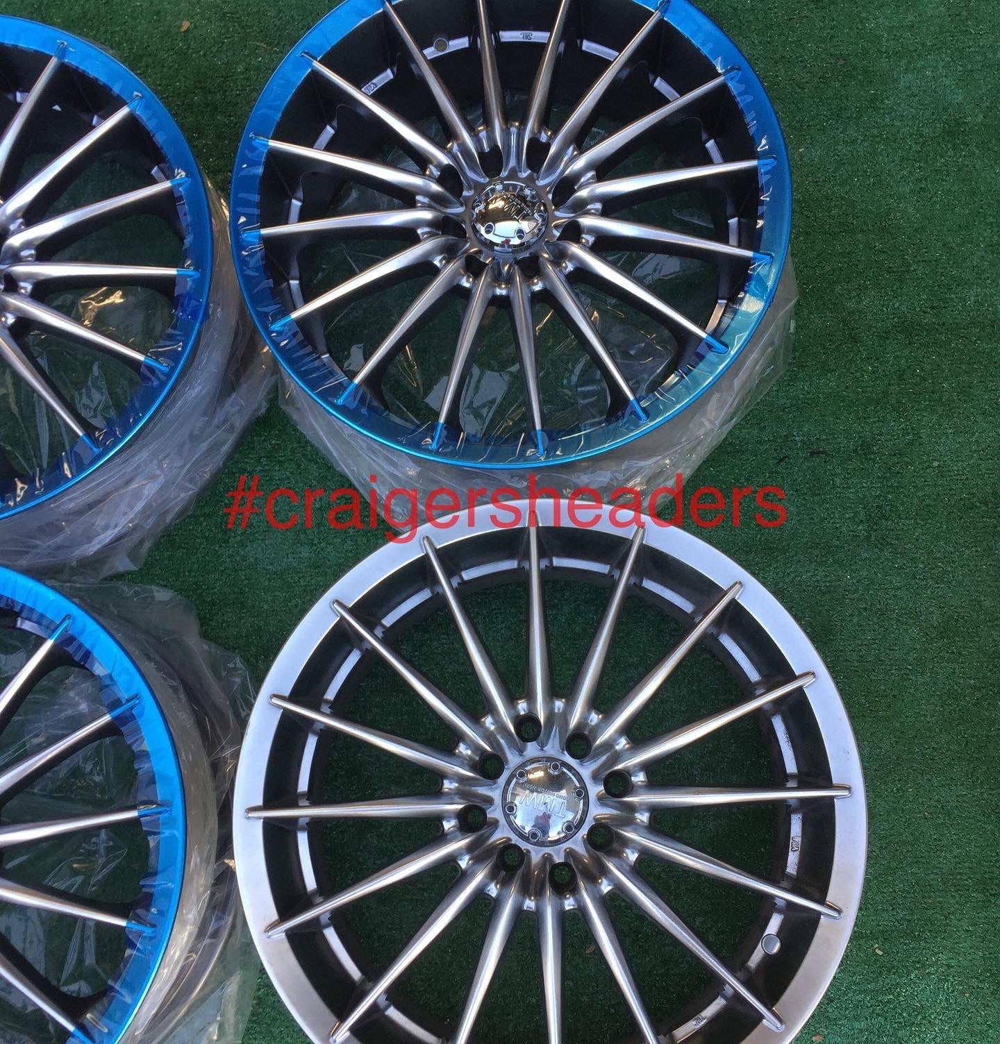 TMW Modello Rx wheelset - 4x100 & 4x114 wheelset - 17x7"