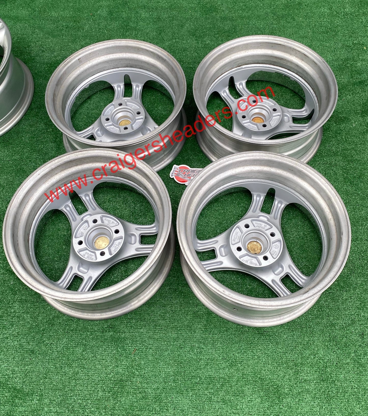 Yokohama Super ADVAN Racing SA3R Silver 15x6.5", 4x100