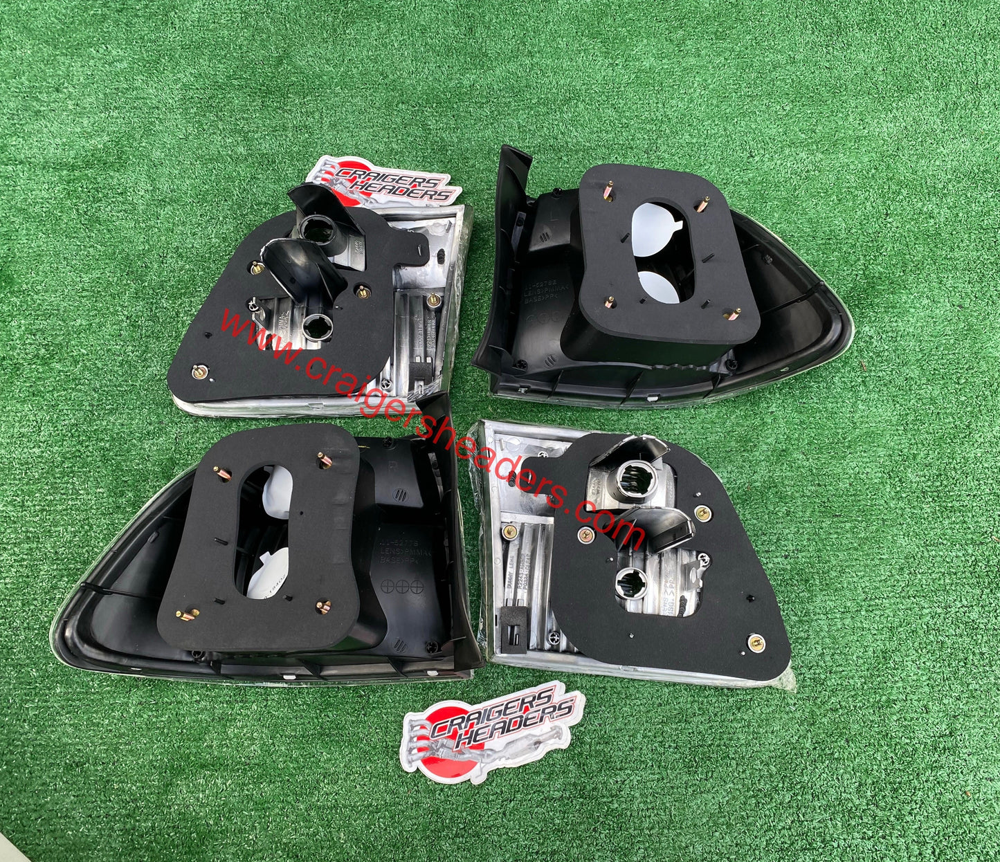 Clear White Rear Tail Light Lamp For Honda Civic 4Door Sedan EK 99-00